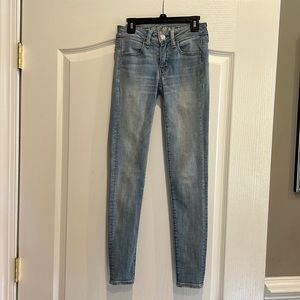 American Eagle Jeggings, light wash